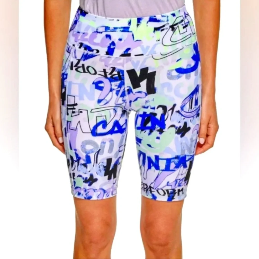 Calvin Klein Multicolor Activewear Bike Shorts Size XS - Picture 4 of 9